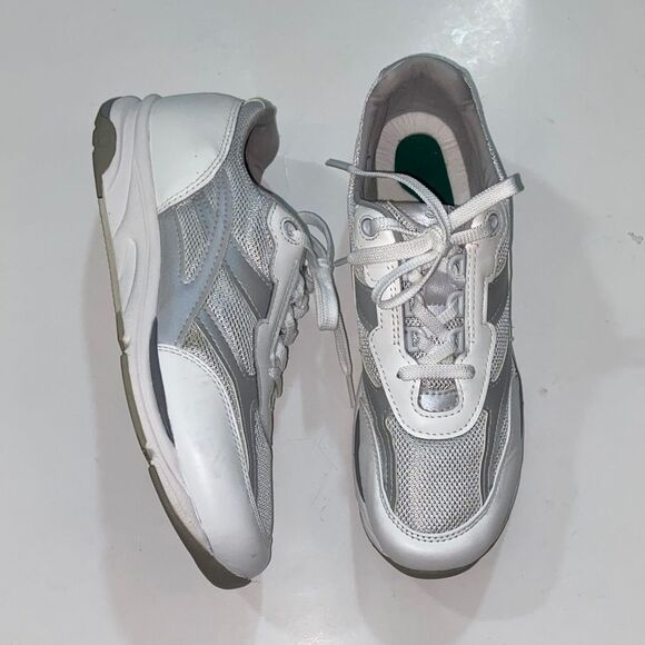 SAS Tour Mesh White and Gray Mesh Sneakers Size 10.5 Unisex - Picture 3 of 14